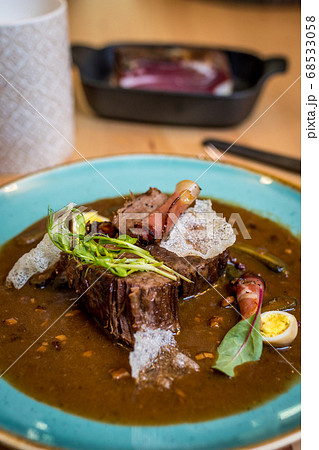 beef Brisket with bacon 68533058