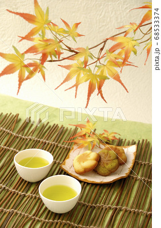 お茶 和菓子 お茶 和菓子 68533374