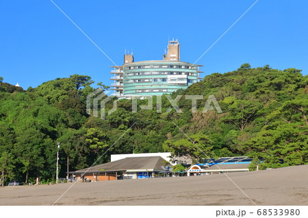 【高知県】快晴下の桂浜水族館と国民宿舎桂浜荘 68533980