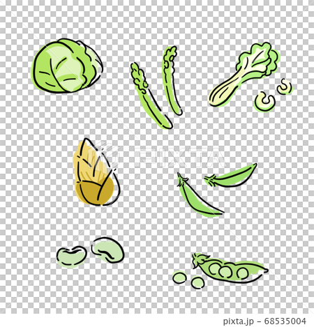 Seasonal spring vegetable set Seasonal spring vegetable set 68535004
