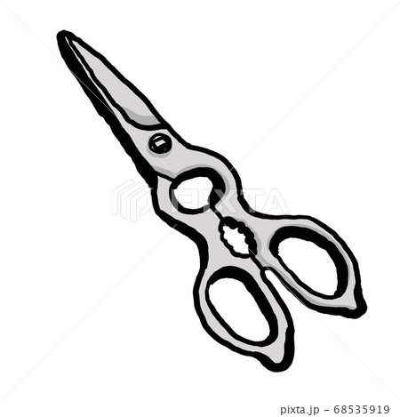 cooking tool - a Kitchen scissors cooking tool - a Kitchen scissors 68535919