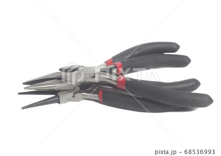 Jewelry pliers tool isolated 68536993