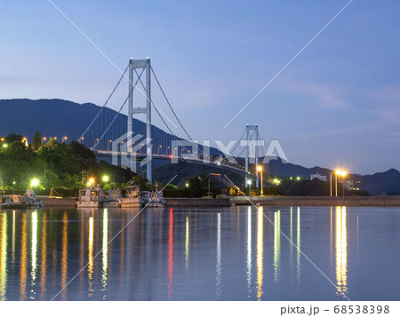 安芸灘大橋の夕景 安芸灘大橋の夕景 68538398