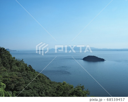万葉岬から見る夏の播磨灘 68539457