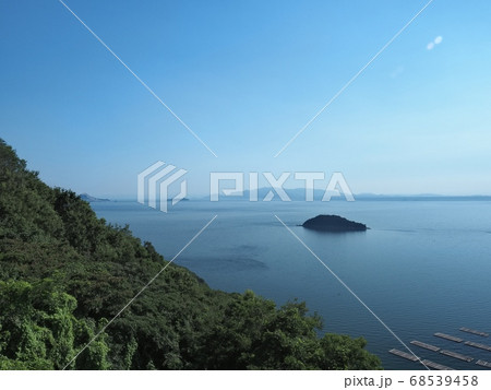 万葉岬から見る夏の播磨灘 68539458