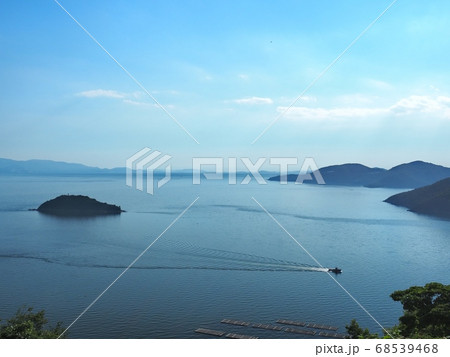 万葉岬から見る夏の播磨灘 68539468