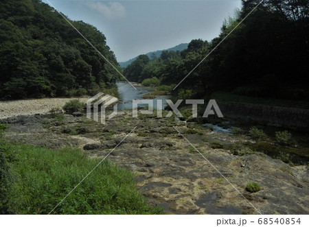 日本の川景色:山口県山口市の長門峡 日本の川景色:山口県山口市の長門峡 68540854