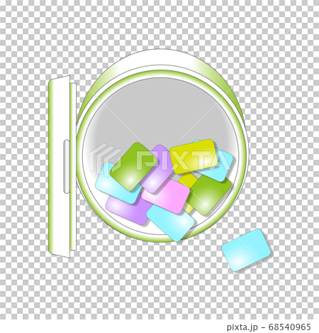 ボトルガムのイラスト ボトルガムのイラスト 68540965