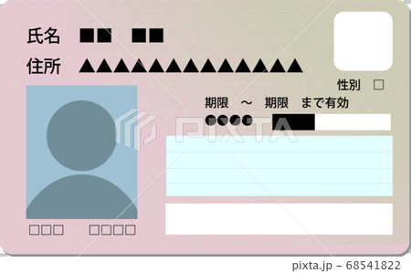 マイナンバーカード　イメージ 68541822