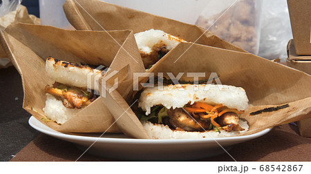 Asian street food cooking Asian street food cooking 68542867