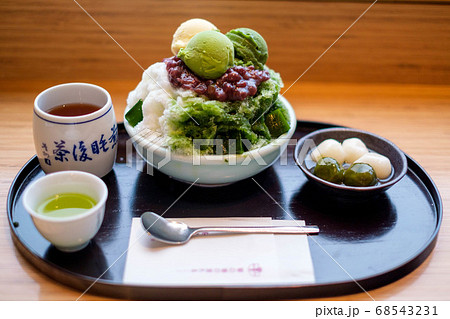 京都の老舗お茶屋さんの和スイーツ 京都の老舗お茶屋さんの和スイーツ 68543231