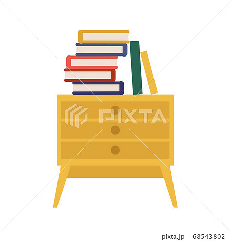 読書、本のある生活のイメージイラスト 読書、本のある生活のイメージイラスト 68543802