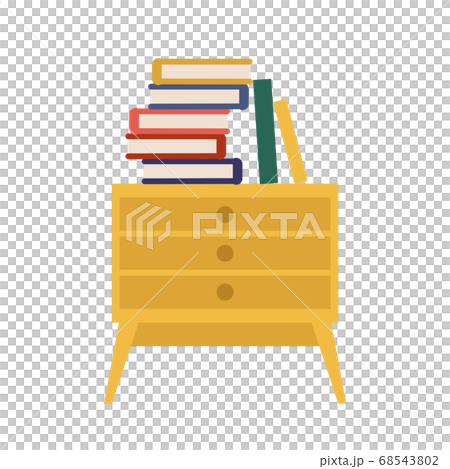 読書、本のある生活のイメージイラスト 読書、本のある生活のイメージイラスト 68543802