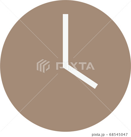 壁時計アイコンイラスト 壁時計アイコンイラスト 68545047