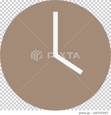 壁時計アイコンイラスト 壁時計アイコンイラスト 68545047
