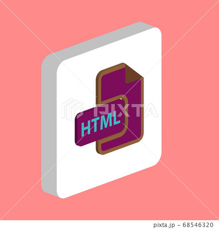 Html Computer Symbolのイラスト素材