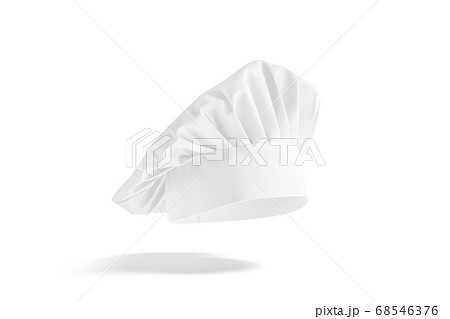 Download Blank white toque chef hat mockup, side view,...のイラスト素材 ...