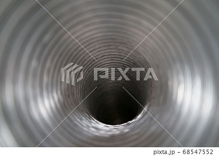 金属ダクトホースの内側ぼかし トンネルイメージ 金属ダクトホースの内側ぼかし トンネルイメージ 68547552