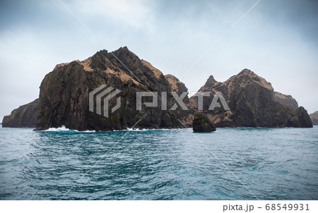 Vestmannaeyjar island. Natural landscape of Vestmannaeyjar island. Natural landscape of 68549931
