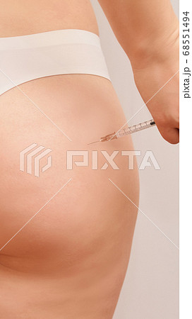 female butt injection. Self ass syringe. Taking body injecting female butt injection. Self ass syringe. Taking body injecting 68551494