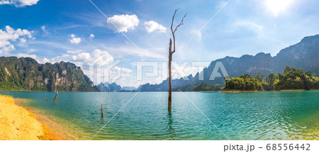 Cheow Lan lake in Thailand 68556442