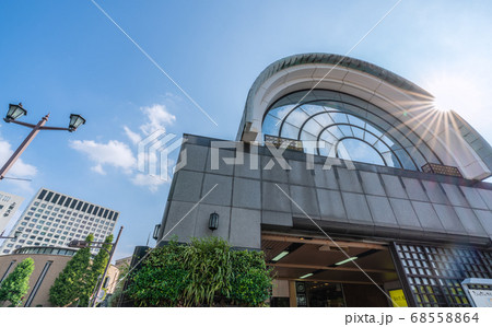 日本の東京都市景観 四ツ谷駅(麹町口)などを望む 日本の東京都市景観 四ツ谷駅(麹町口)などを望む 68558864