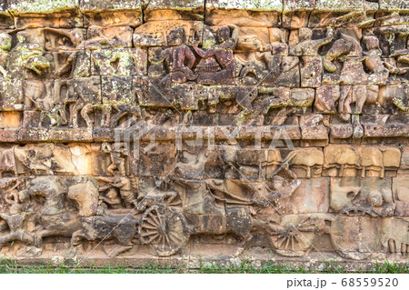 Terrace of Elephants  in Angkor Wat 68559520