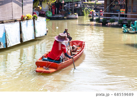 Floating Market in Pattaya Floating Market in Pattaya 68559689