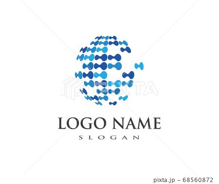 globe ilustration logo globe ilustration logo 68560872