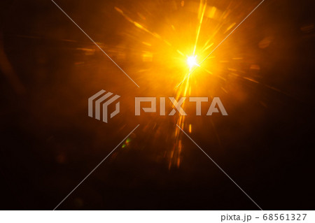 Abstract imitation sun starlight distant galaxy on 68561327