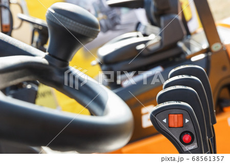 Operating control panels or levers with buttons Operating control panels or levers with buttons 68561357