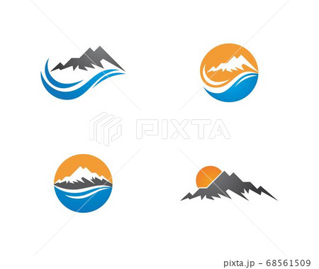 Mountains Logo 68561509