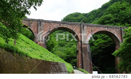 めがね橋／旧信越本線の碓氷第三橋梁（群馬県安中市） 68562785
