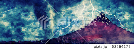 凱風快晴　竜巻ワイドバージョン 68564175