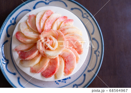 飛騨桃のレアチーズケーキ 68564967