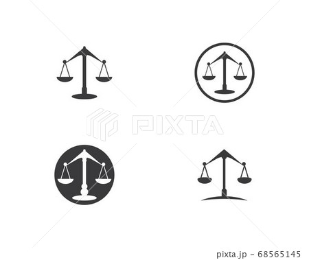 law logo vector 68565145