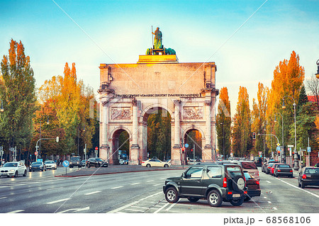 The Siegestor or Victory Gate, triumphal arch The Siegestor or Victory Gate, triumphal arch 68568106