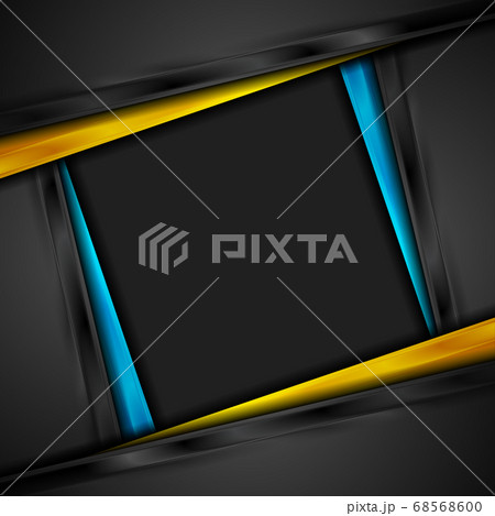 High contrast abstract tech corporate background 68568600