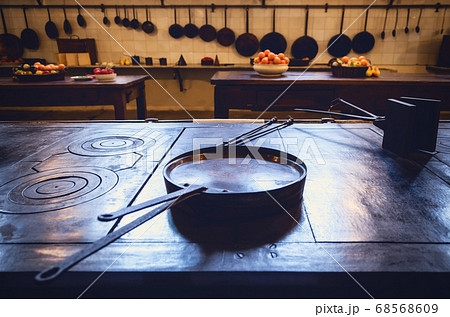 antique XIX century old kitchen with tools antique XIX century old kitchen with tools 68568609