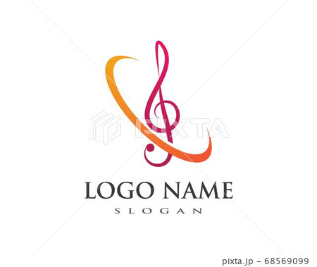 Music note Icon 68569099