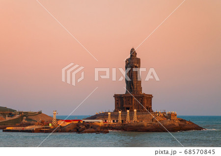 Thiruvalluvar Statue in Kanyakumari, India 68570845