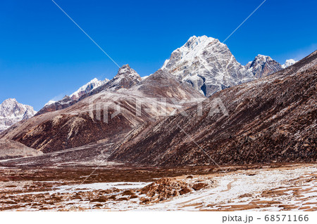 Lobuche mountain in Everest region, Nepal 68571166