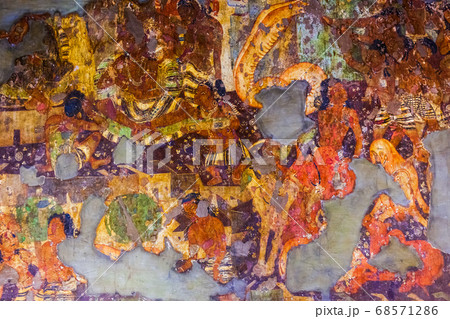 Ajanta Cave paintings near Aurangabad, India Ajanta Cave paintings near Aurangabad, India 68571286