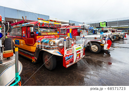 Jeepneys are popular public transport, Philippines 68571723