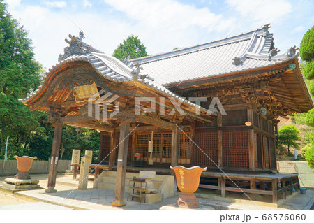 【新四国曼荼羅霊場】第三十八番【四国三十六不動】第二十一番　満願寺　金比羅堂拝殿　愛媛県今治市 68576060