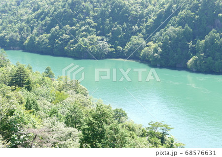 恵那峡大橋からの景色　岐阜県 68576631