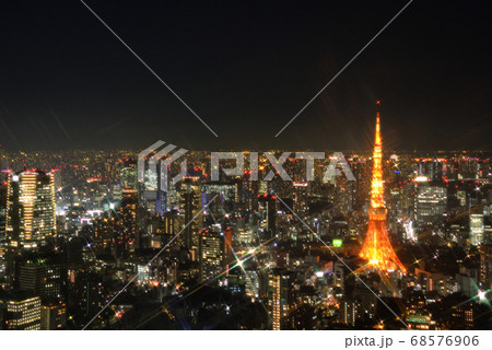 六本木ヒルズからの夜景 六本木ヒルズからの夜景 68576906