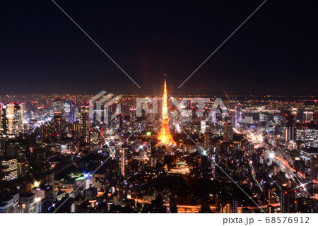 六本木ヒルズからの夜景 六本木ヒルズからの夜景 68576912