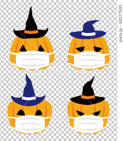 Halloween event pumpkin pair mask Halloween event pumpkin pair mask 68577695