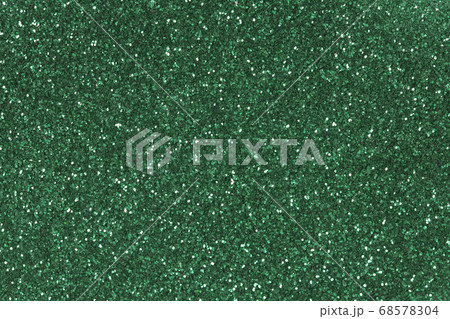 Abstract green glitter background. Low contrast photo. 68578304